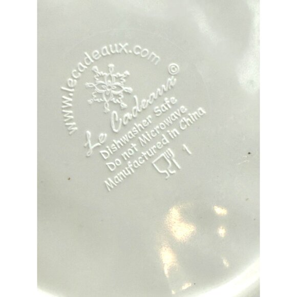 La Cadeaux Benidorm ColorfulMelamine Desert/ Bread/Butter Plate 6.5 "Set of 4 - Picture 5 of 5